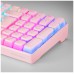 Mars Gaming MKULTRA Teclado Mecánico Rosa RGB Compacto 96% Switch Outemu SQ Marrón Español