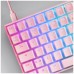 Mars Gaming MKULTRA Teclado Mecánico Rosa RGB Compacto 96% Switch Outemu SQ Marrón Español