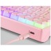 Mars Gaming MKULTRA Teclado Mecánico Rosa RGB Compacto 96% Switch Outemu SQ Marrón Español