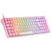 Mars Gaming MKULTRA Teclado Mecánico Rosa RGB Compacto 96% Switch Outemu SQ Marrón Español