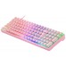 Mars Gaming MKULTRA Teclado Mecánico Rosa RGB Compacto 96% Switch Outemu SQ Marrón Español