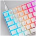 Mars Gaming MKULTRA Teclado Mecánico Blanco RGB Compacto 96% Switch Outemu SQ Azul Español