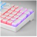 Mars Gaming MKULTRA Teclado Mecánico Blanco RGB Compacto 96% Switch Outemu SQ Azul Español