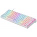 MARS GAMING Teclado meca. MKULTRAWRES white red