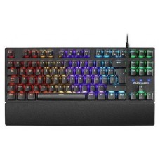 MARS GAMING MKXTKL 5 LED TKL MECHANICAL KEYBOARD OUTEMU SQ RED, PALMREST, SP