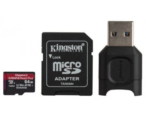 Memoria micro sdxc 64gb kingston mlpmr2