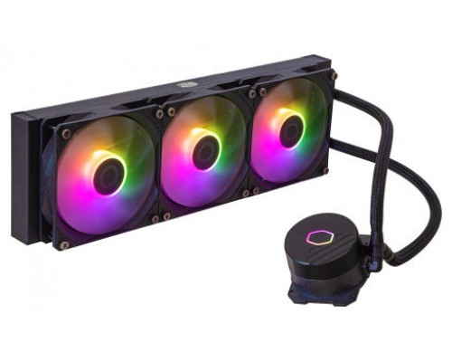 Cooler Master MasterLiquid 360L Core ARGB Carcasa del ordenador, Procesador Kit de refrigeración líquida 12 cm Negro