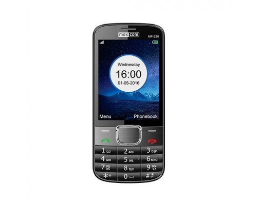 Telefono movil maxcom mm320 black 3.2pulgadas