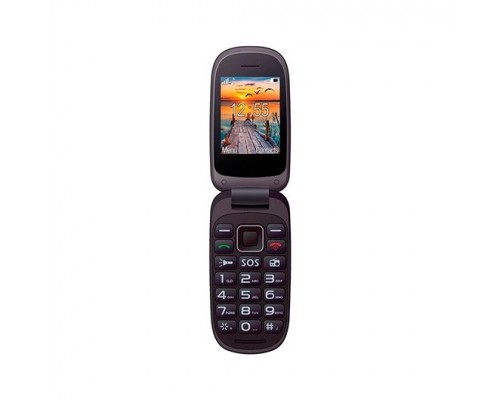 Telefono movil maxcom mm818 black red