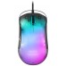 Mars Gaming MMGLOW Ratón Gaming RGB Chroma-Glow Acabado Espejo 12800 DPI Negro