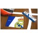 MARS GAMING MMPRM REAL MADRID OFFICIAL LICENSED GAMING MOUSEPAD 350x250x3mm, REINFORCED EDGES, EXTREME PRECISSION