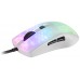 Mars Gaming MMRW Blanco, Ratón Gaming RGB Chroma Estructura Translúcida Ultra-ligera 58g 12800 DPI Switches Mecánicos HUANO