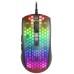 Mars Gaming MMR Negro Ratón Gaming RGB Chroma Estructura Translúcida Ultra-ligera 58g 12800 DPI Switches Mecánicos HUANO