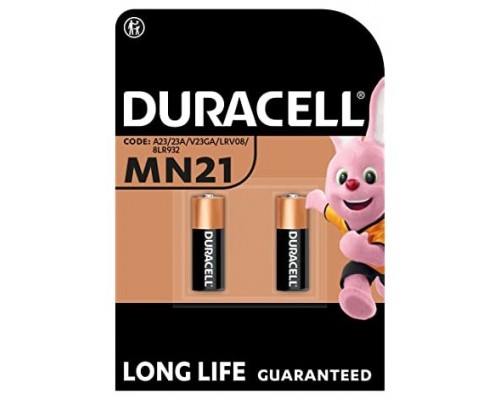 Duracell Pila Alcalina MN21 LR23A 12V Blister*2