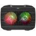 MARS GAMING MNBC0 NOTEBOOK COOLER, RGB FLOW, 2x FAN, METAL MESH, UP TO 15.6" SIZE