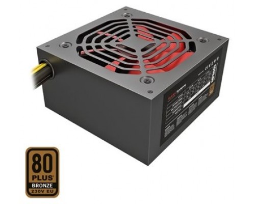 FUENTE DE ALIMENTACION TACENS MARS GAMING 650W, CERTIFICACION 80+ BRONZE, PFC ACTIVO, VENT. 12x12cm, >14DB  HASWELL