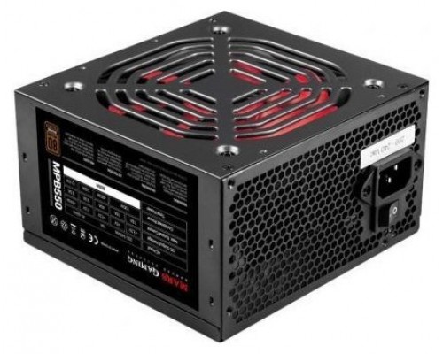 Mars Gaming MPB850 unidad de fuente de alimentación 850 W 20+4 pin ATX ATX Negro, Rojo