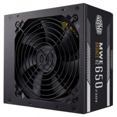 FUENTE ALIMENTACION COOLER MASTER MWE BRONZE V2 650W 230V 80+ BRONZE MPE-6501-ACABW-BEU