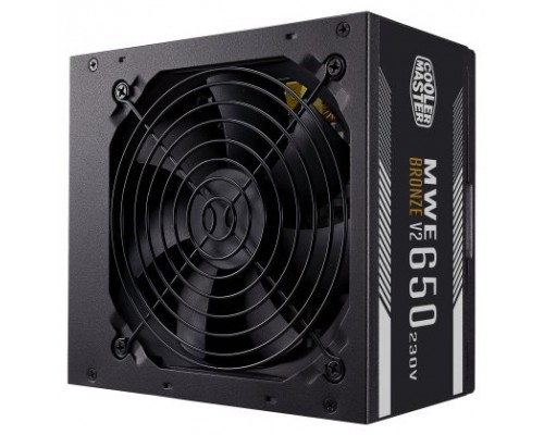 FUENTE ALIMENTACION COOLER MASTER MWE BRONZE V2 650W 230V 80+ BRONZE MPE-6501-ACABW-BEU