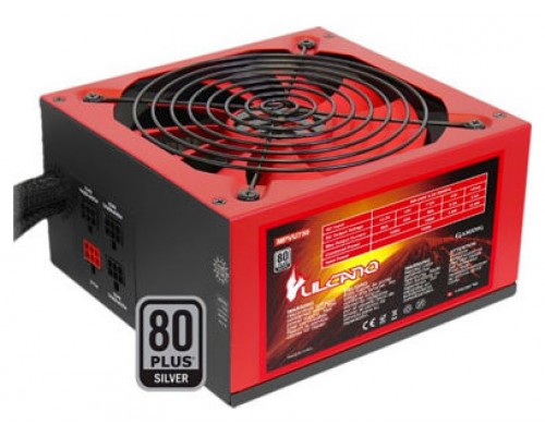 Mars Gaming MPVU750 unidad de fuente de alimentación 750 W 20+4 pin ATX ATX Negro, Rojo