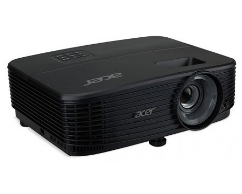 Acer Essential X1129HP videoproyector Proyector de alcance estándar 4500 lúmenes ANSI DLP SVGA (800x600) 3D Negro