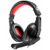 Mars Gaming MRH0 auricular y casco Auriculares Diadema Conector de 3,5 mm Negro, Rojo