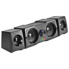 Mars Gaming MS22 Altavoces Compactos Gaming 2.2 RGB Flow Subwoofer + 4 Altavoces Activos Sonido DSP 35W Negro