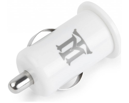 CARGADOR USB MAILLON COCHE BASIC 2,1A BLANCO 1 CONECTOR