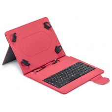 FUNDA TABLET MAILLON URBAN KEYBOARD USB 9.7"-10.2" ROJO