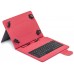 FUNDA TABLET MAILLON URBAN KEYBOARD USB 9.7"-10.2" ROJO