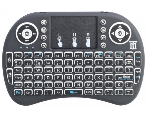 TECLADO MAILLON SMART TV WIRELESS NEGRO