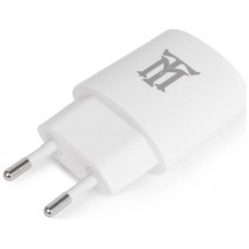 CARGADOR USB MAILLON PARED PREMIUM 2,4A BLANCO 1 CONECTOR