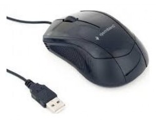 RATON GEMBIRD USB 1000 DPI  NEGRO 3 BOTONES