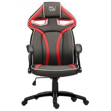 Silla Gaming GM300 Negro/Rojo MUVIP