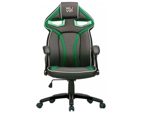 Silla Gaming GM300 Negro/Verde MUVIP