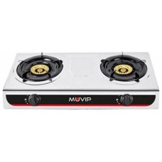 Cocina Gas INOX 2 Fuegos MUVIP