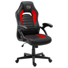 Silla Gaming GM900 Negro/Rojo MUVIP