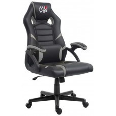 Silla Gaming GM1000 Negro/Gris MUVIP