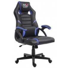 Silla Gaming GM1000 Negro/Azul MUVIP