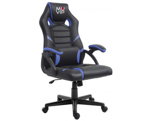 Silla Gaming GM1000 Negro/Azul MUVIP