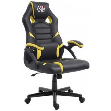 Silla Gaming GM1000 Negro/Amarillo MUVIP