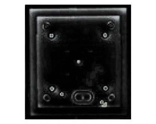 MOBOTIX SINGLE ON-WALL-HOUSING, BLACK  (P/N:MX-OPT-BOX-1-EXT-ON-BL)