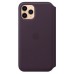 IPHONE 11 PRO LEATHER AUBERGINE