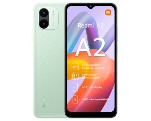 XIAOMI Redmi A2 6.52" HD+ 2GB 32Gb Green