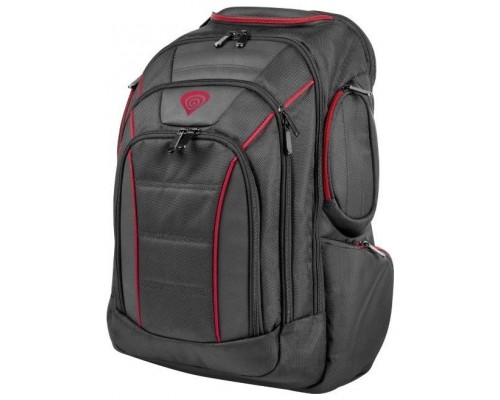 MOCHILA PORTATIL GENESIS PALLAD 500 15.6"-17.3" NEGRO