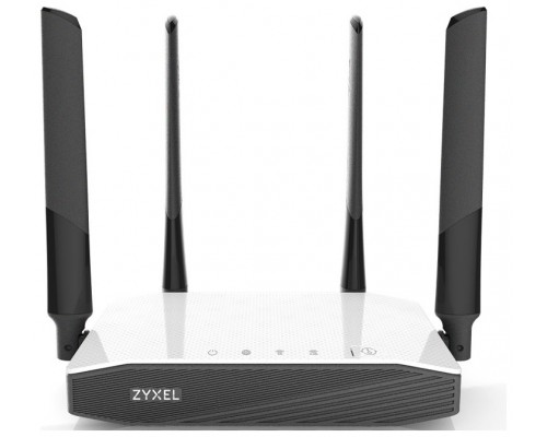 Zyxel NBG6604 router inalámbrico Ethernet rápido Doble banda (2,4 GHz / 5 GHz) Negro, Blanco