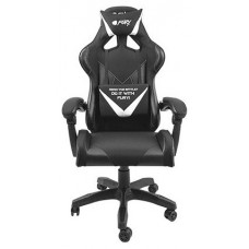 SILLA GAMING FURY AVENGER L GASLIFT 3 150KG NEGRA/BLANCA