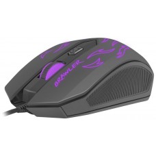 Raton gaming fury brawler 1600dpi negro