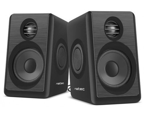 ALTAVOCES NATEC LYNX 6W RMS 2.0 USB NEGRO