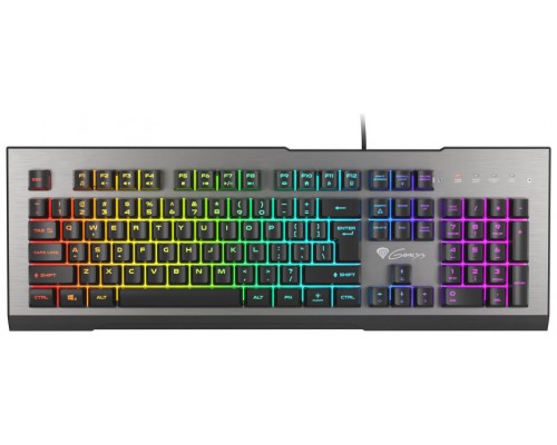 TECLADO GAMING GENESIS RHOD 500 RGB RETROILUMINADO LAYOUT ESPAÑOL